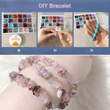 1200Pcs Irregular Natural Gemstone Beads for DIY Bracelets Jewelry Making