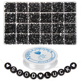 DIY Jewelry Making Kit 26 Letter Beads Heart Beads Set for Bracelet Necklace