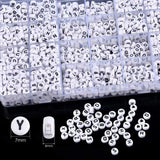 DIY Jewelry Making Kit 26 Letter Beads Heart Beads Set for Bracelet Necklace