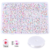1200pcs Acrylic Letter Beads for Jewelry Making Bracelet DIY Necklace Bulk