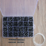 1200pcs Square Acrylic Letter Beads for DIY Jewelry Making Bracelet Necklace