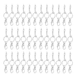 120PCS Swivel Snap Hook Key Chain Rings Set for Keychain Lanyard