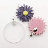 120Pcs Spoon Glue on Bail Earring Necklace Pendant Bails