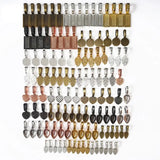 120Pcs Spoon Glue on Bail Earring Necklace Pendant Bails