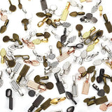 120Pcs Spoon Glue on Bail Earring Necklace Pendant Bails