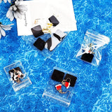 120 Pcs Clear Jewelry Plastic Zipper Bags with Anti-Tarnish Paper Strips