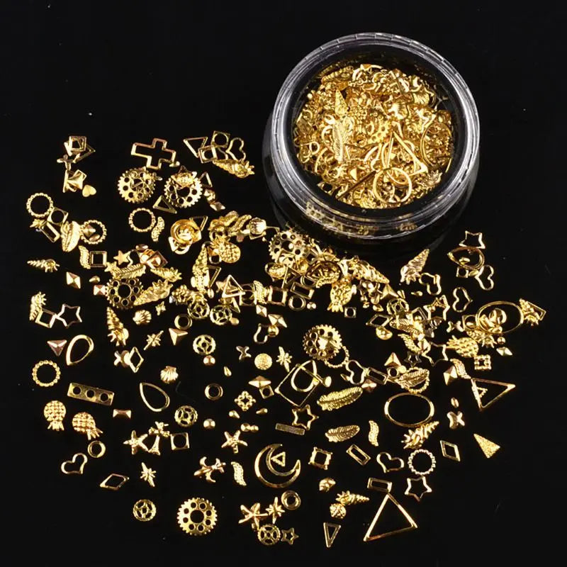 120Pcs Steampunk Moon Star Cogs Gear Charm UV Epoxy Resin Jewelry Fillings