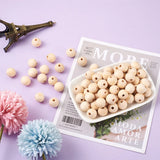 120Pcs Zodiac Sign Wooden Beads DIY Bracelet