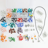 120X Mixed Mushroom Charm Bead Spacer for Jewelry Making