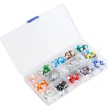 120X Mixed Mushroom Charm Bead Spacer for Jewelry Making