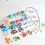 120X Mixed Mushroom Charm Bead Spacer for Jewelry Making