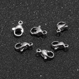 120pcs 18K Plated Stainless Steel Lobster Clasp Findings