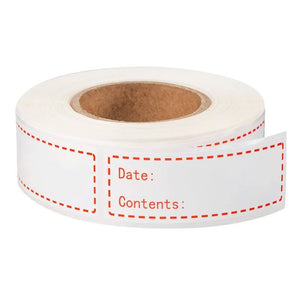120pcs Kitchen Food Storage Marked Labels Daily Packaging Supplies