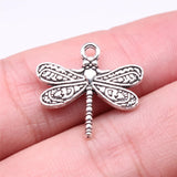 Dragonfly Charm Pendant for DIY Jewelry Making