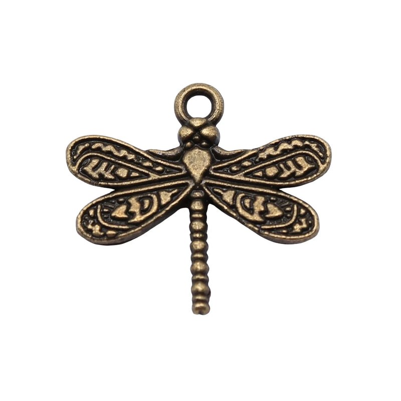 Dragonfly Charm Pendant for DIY Jewelry Making