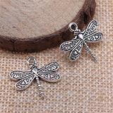 Dragonfly Charm Pendant for DIY Jewelry Making
