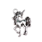 120pcs 23x15mm Horse Unicorn Pendants DIY Jewelry Making Findings