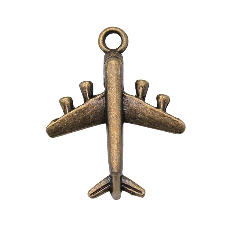 Airplane Fighter Pendant Charm For Jewelry Making Aircraft Pendants