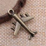 Airplane Fighter Pendant Charm For Jewelry Making Aircraft Pendants