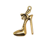 120pcs High Heels Shoe Pendant Charm