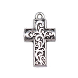 120pcs Cross Charms for Jewelry Making DIY Findings