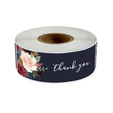120 Flower Sticker Thank You Small Business Decoration
