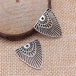 120pcs Jewelry Findings Craft Hollow Earrings Pendant Charms