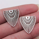 120pcs Jewelry Findings Craft Hollow Earrings Pendant Charms