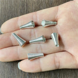 120pcs Funnel Shape Spacer Beads Caps for DIY Jewelry Making