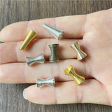 120pcs Funnel Shape Spacer Beads Caps for DIY Jewelry Making