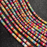 120pcs Turquois Beads Clasp Shape Mixed Colors 6 8 10 mm DIY Necklace Jewelry