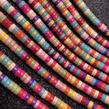 120pcs Turquois Beads Clasp Shape Mixed Colors 6 8 10 mm DIY Necklace Jewelry