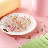 120pcs Glass Round Beads for DIY Jewelry Making 10x9.5mm
