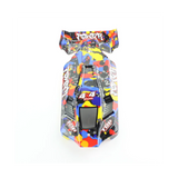 RC Car Body Shell Cover Tail Wing for 124007 1/12 RC Car