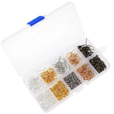 125PCS Earring Hooks & 1000PCS Jump Rings for Jewelry Making