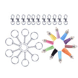 125Pcs DIY Crafts Keychain Pendants Tassel Bulk Set