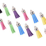 125Pcs DIY Crafts Keychain Pendants Tassel Bulk Set