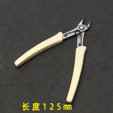 125mm Flush Side Shear Cutter Clipper Silver Cutting Beading Pliers