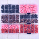 125pcs Safety Nose Eyes for Dolls Toys Crochet Bear Amigurumi