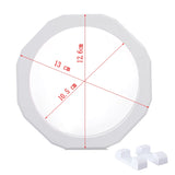 PET Jewelry Ring Pendant Display Stand Holder Box