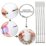 127 Pcs Charm Bracelet Making Kit for Girls