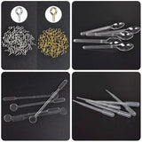 127PCS Resin Casting Silicone Mold Pendant Craft DIY Jewelry Making Tools