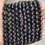 Tourmaline Beads 8mm Round Spacer 15'' Strand DIY Charm Bracelet