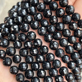 Tourmaline Beads 8mm Round Spacer 15'' Strand DIY Charm Bracelet