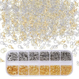 1284pcs Jump Rings & Lobster Clasps Jewelry Repair Tools Kit
