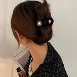 Women Hair Claw Camellia Barrette Hairpins Bath Clip Hair Accessories