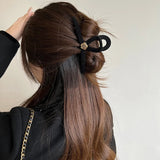 Women Hair Claw Camellia Barrette Hairpins Bath Clip Hair Accessories