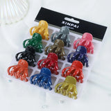 Acrylic Small Crab Hair Claw Clip Women Girls Barrette Clamp Hair Accessories