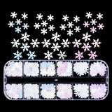 12Grid Snowflake Sequins for Epoxy Resin Moulds DIY Jewelry Making