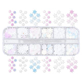 12Grid Snowflake Sequins for Epoxy Resin Moulds DIY Jewelry Making